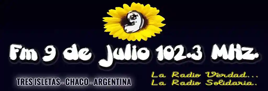 FM 9 de Julio 102.3 MHz - Tres Isletas, Chaco
